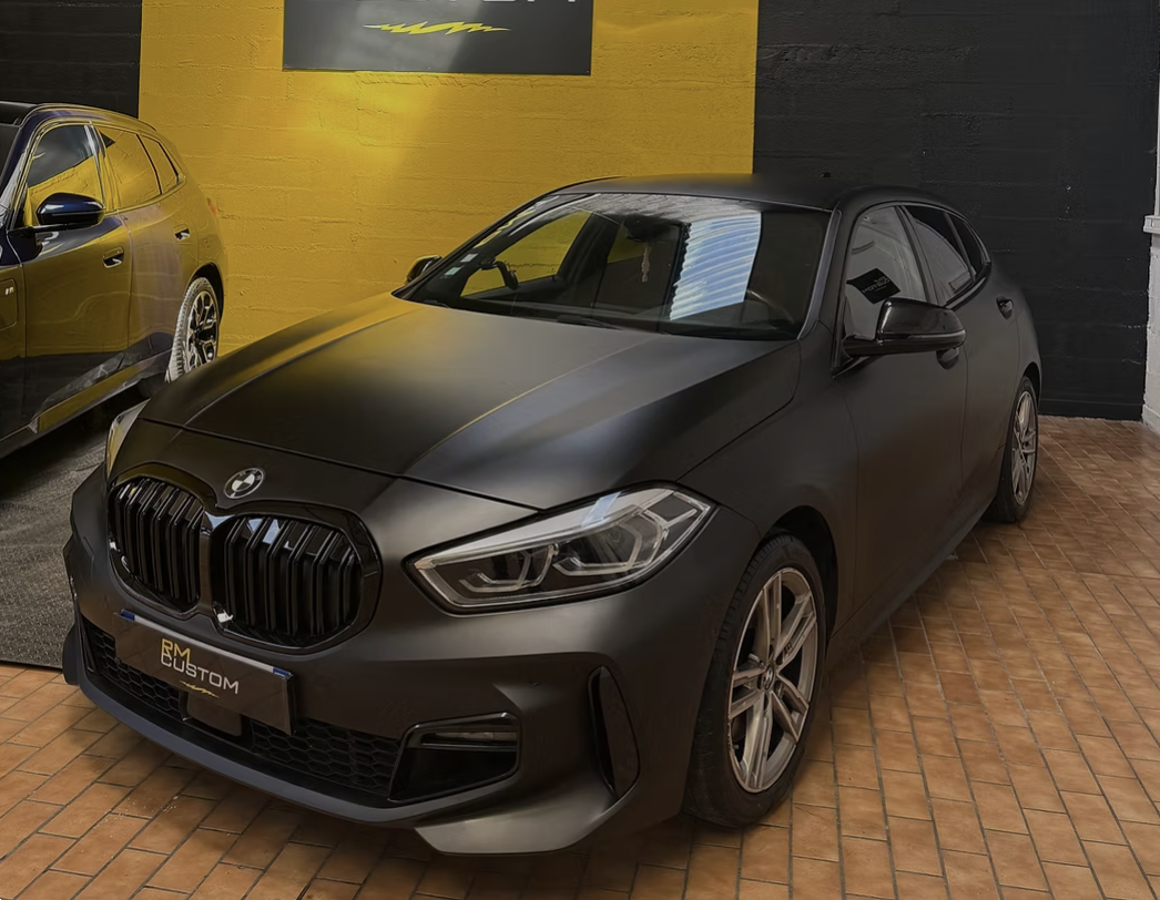 Covering BMW mat